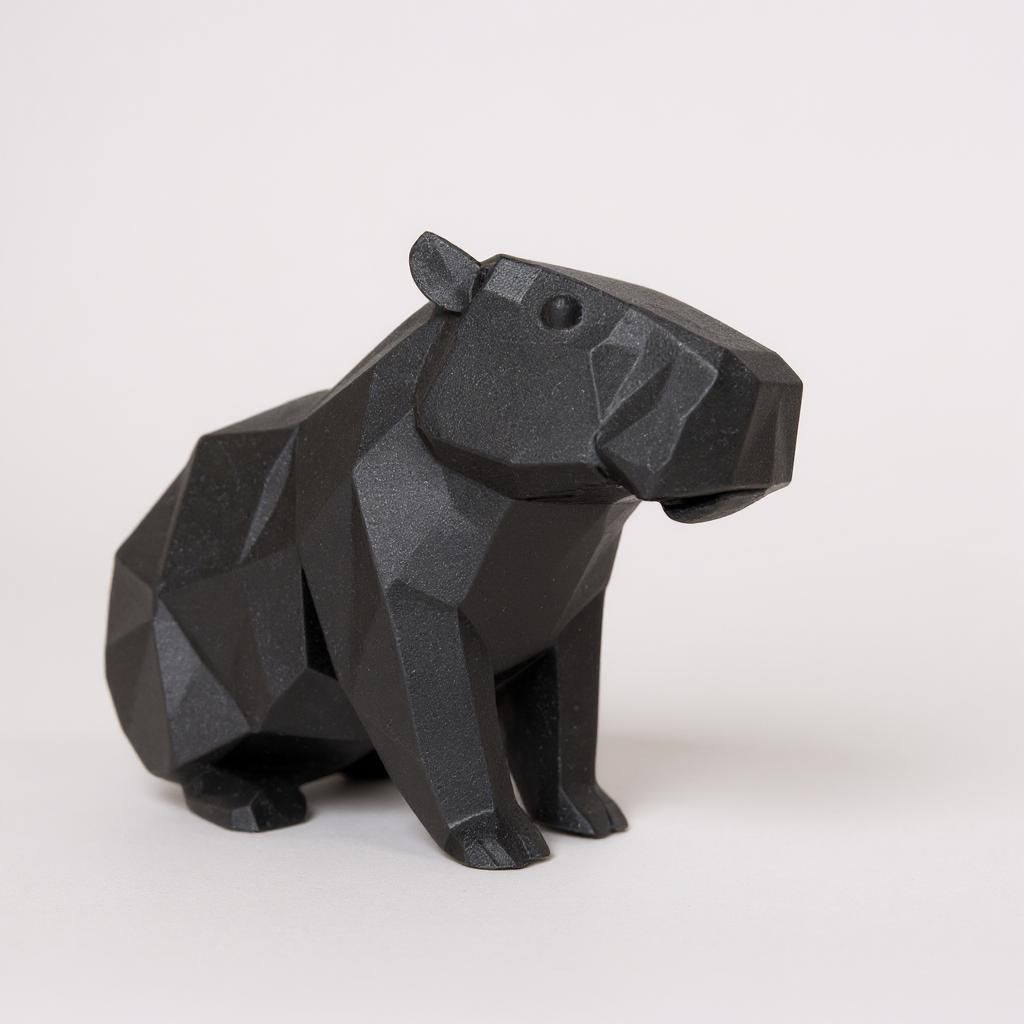 Capybara Zen Sculpture