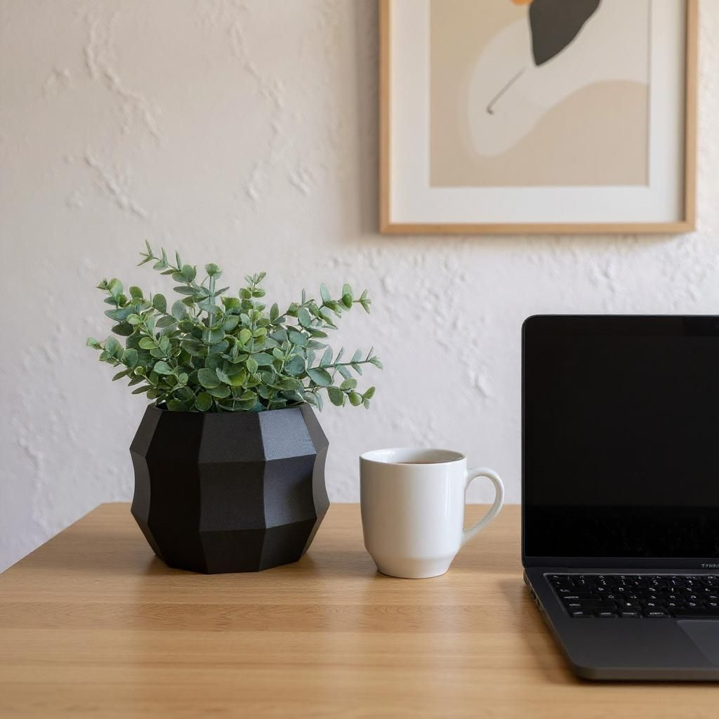 Minimalist Geometric Vase
