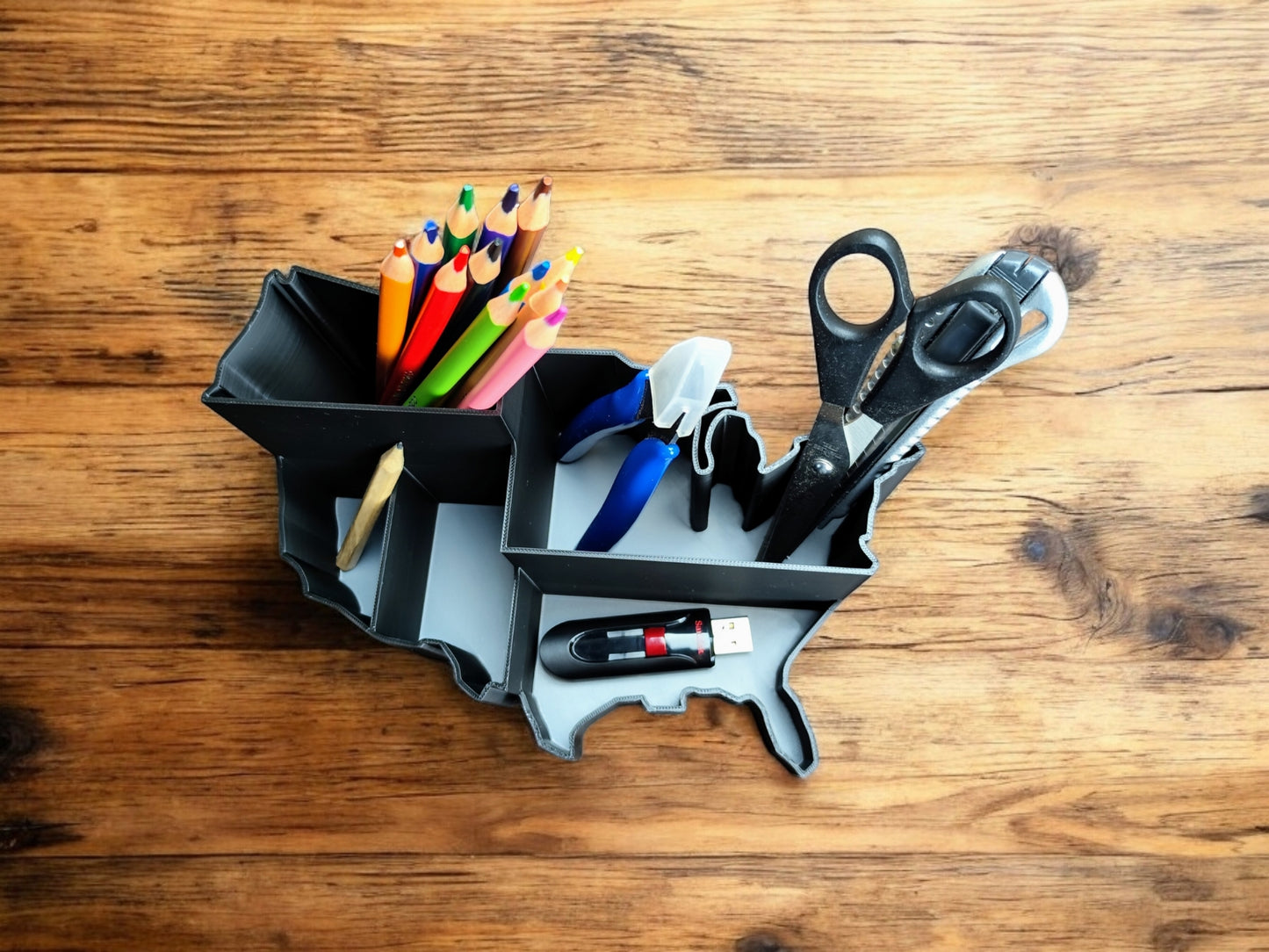 USA Desk Organiser
