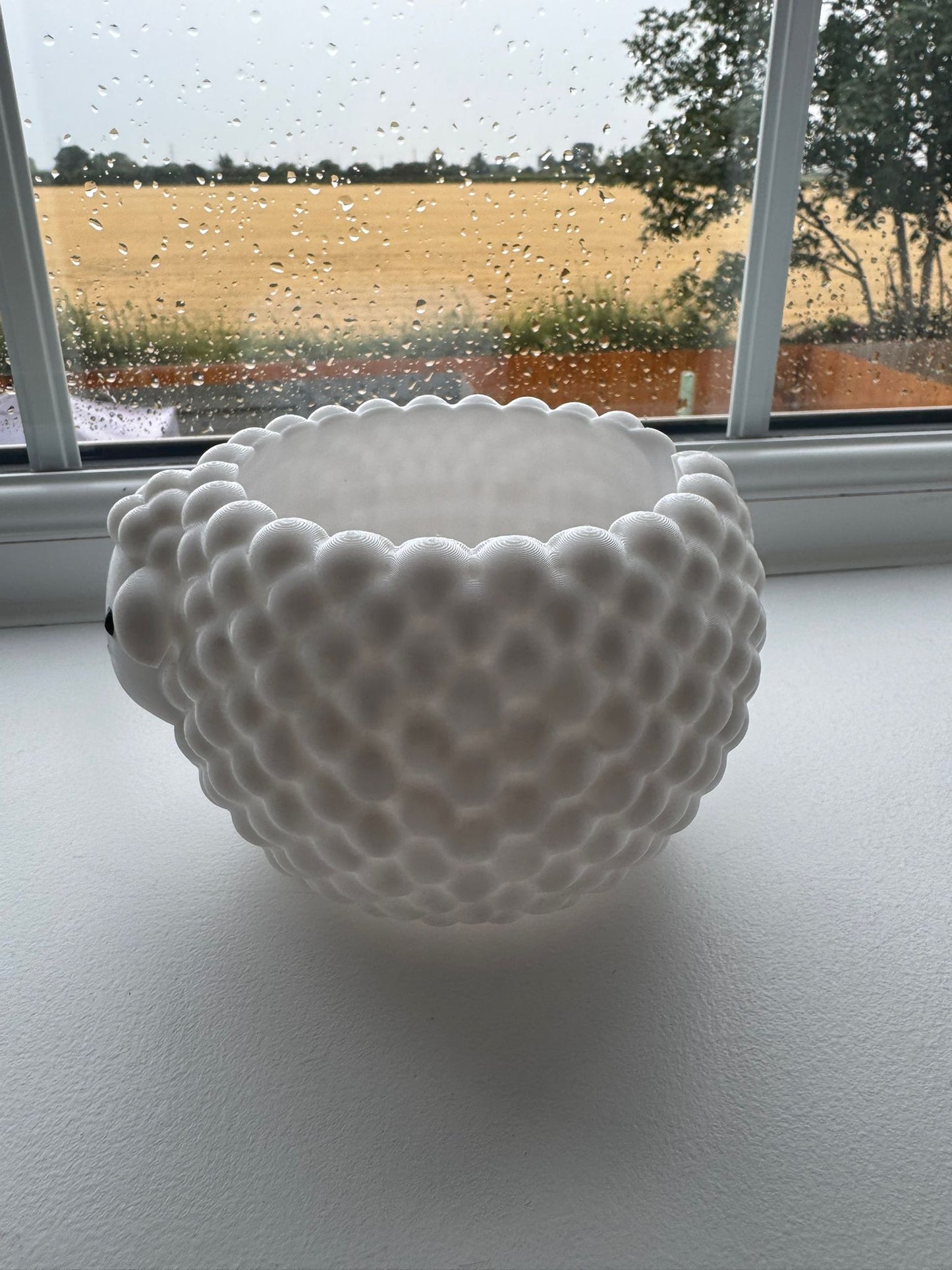 Sheep Crochet Bowl