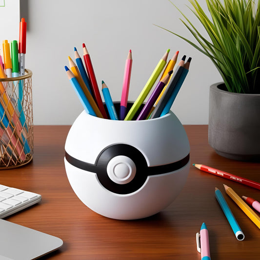 Pokéball Pencil Holder