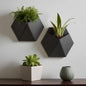 Geometric Wall Vase set